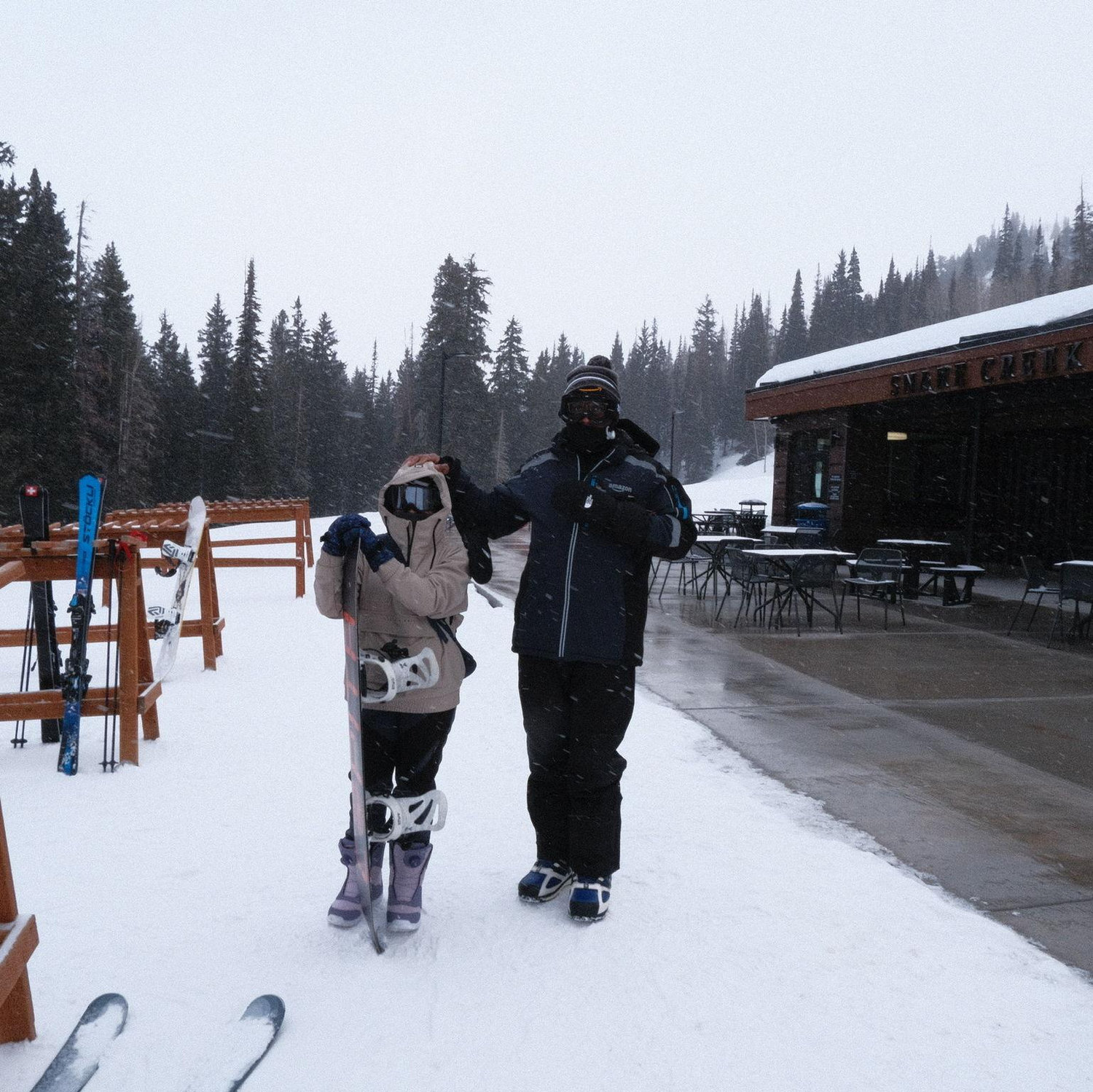 First time Snowboarding in Utah