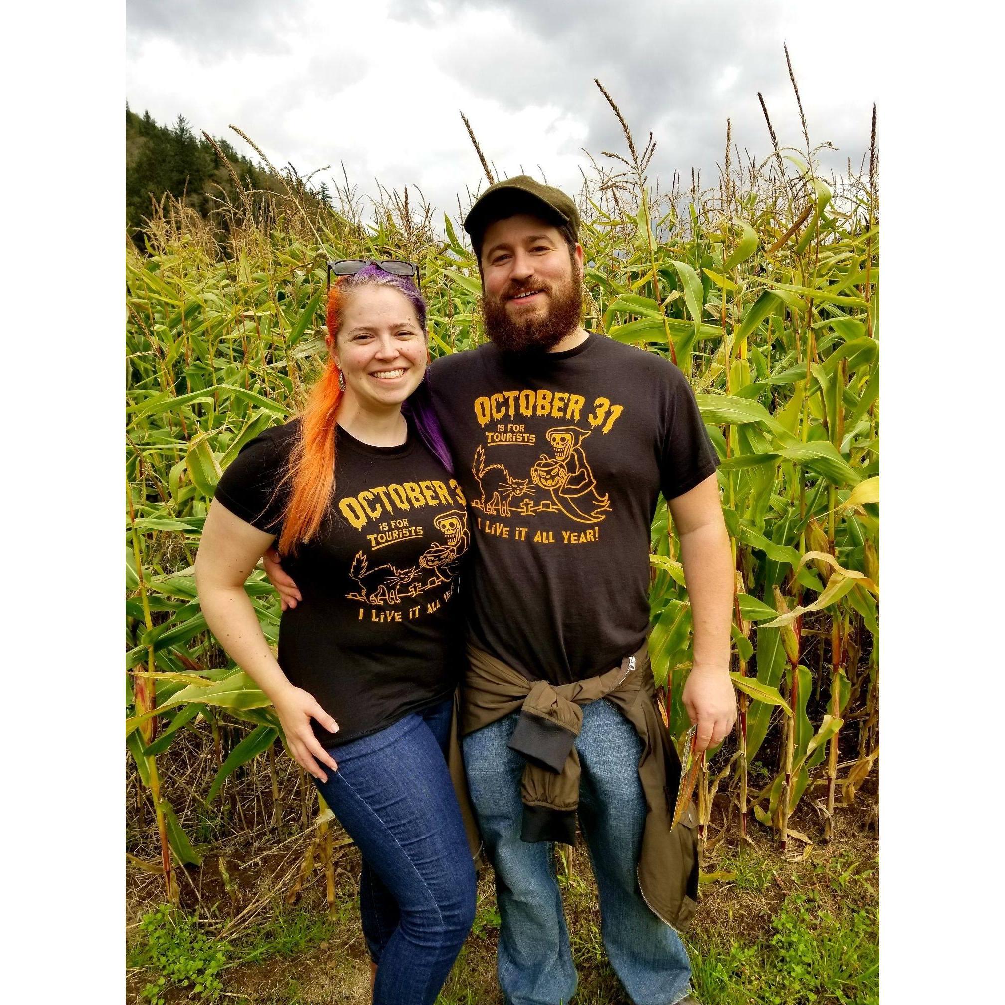 We love a corn maze!