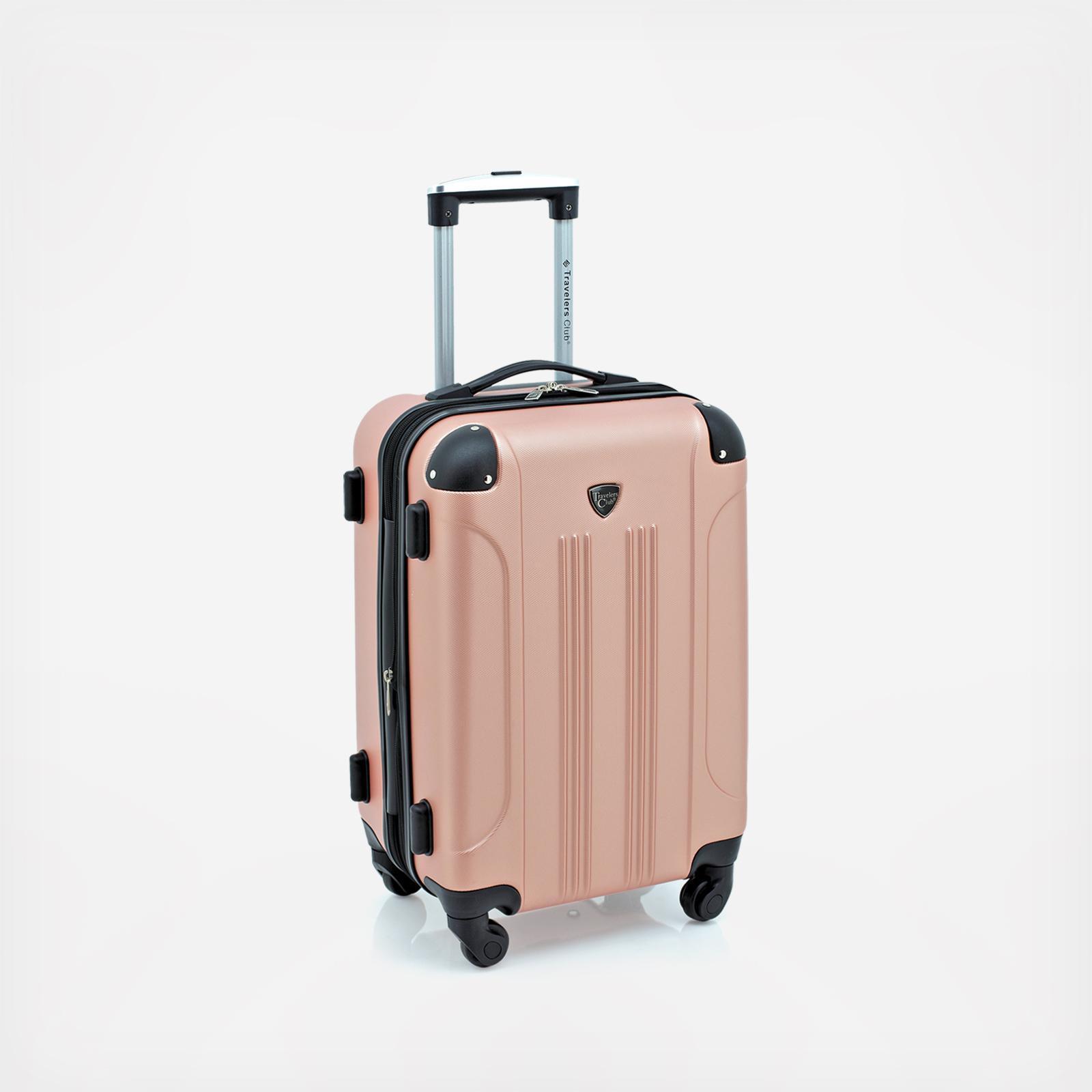 travelers club midtown hardside spinner luggage set