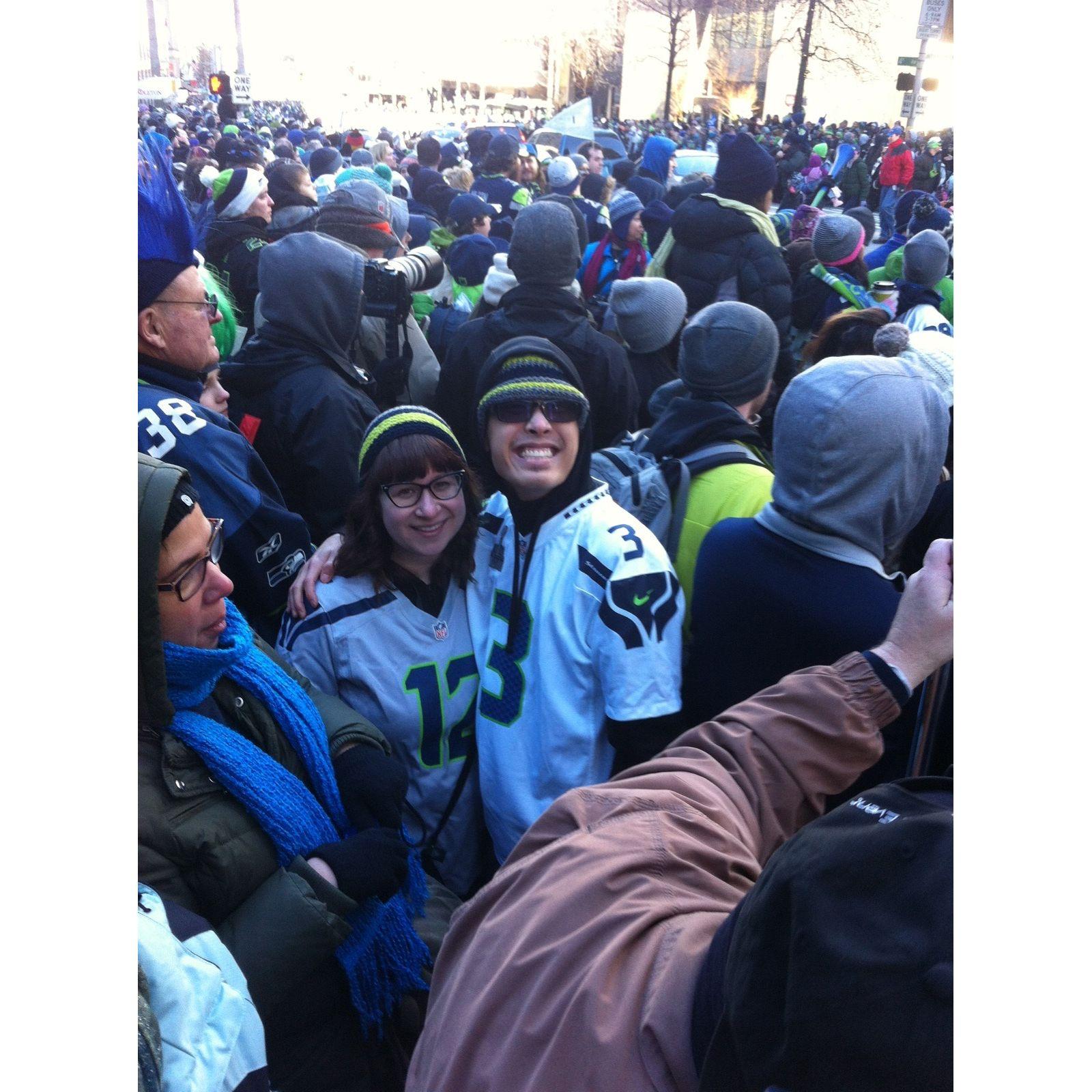 Seahawks Victory Parade, 2014