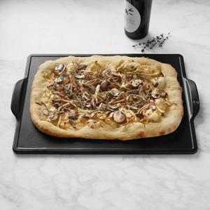 Emile Henry Rectangular Pizza Stone, Charcoal