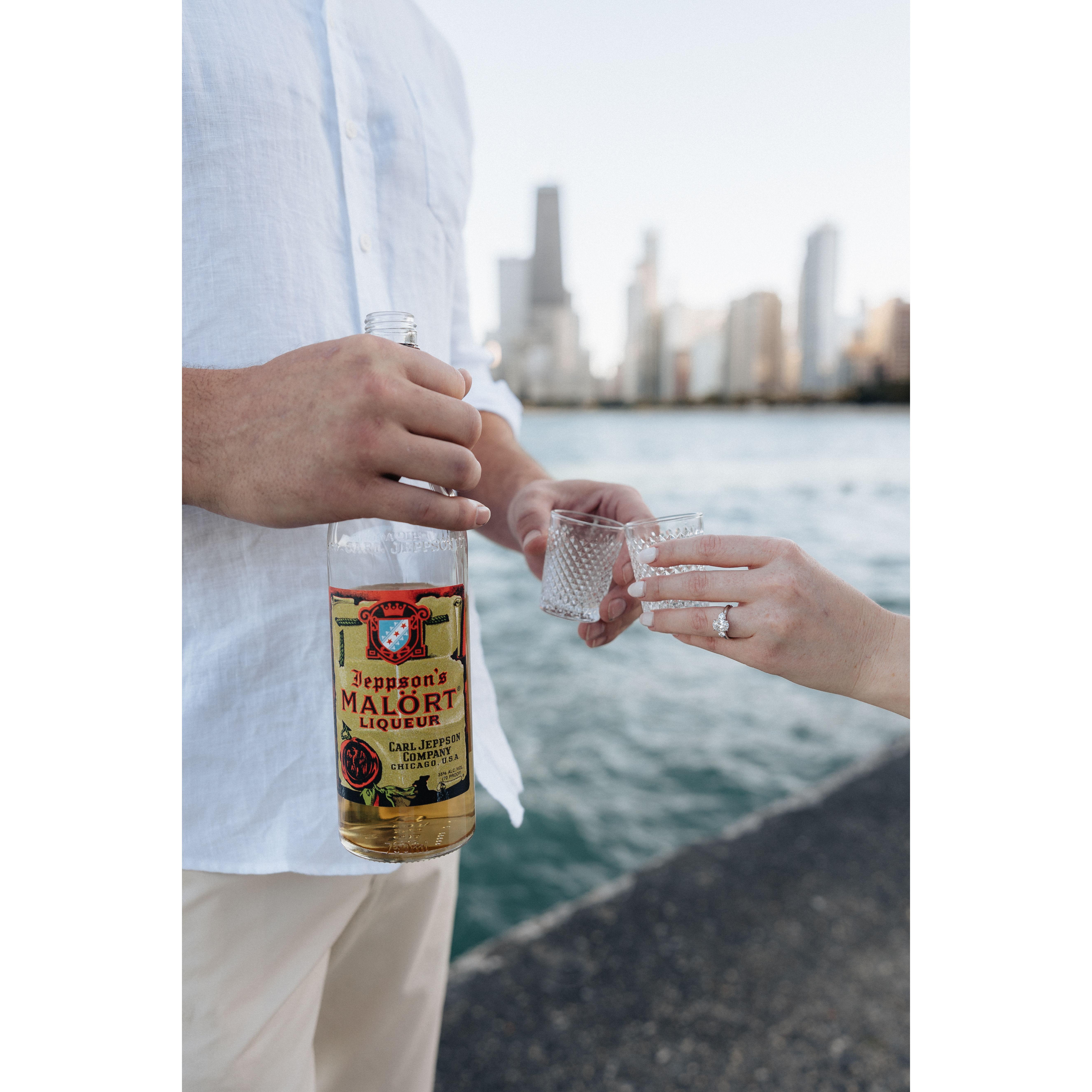Wouldn't be an engagement photo session without Kyle's favorite Chicago classic