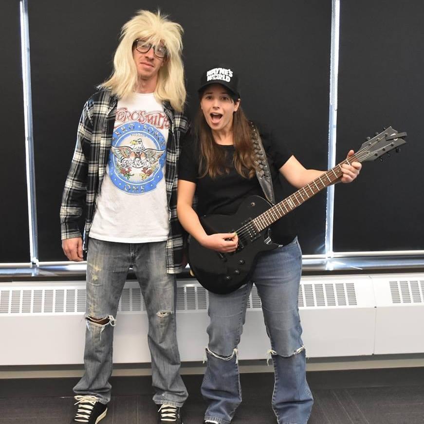 Halloween 2018. Wayne's World! Wayne's World! Party Time! Excellent!