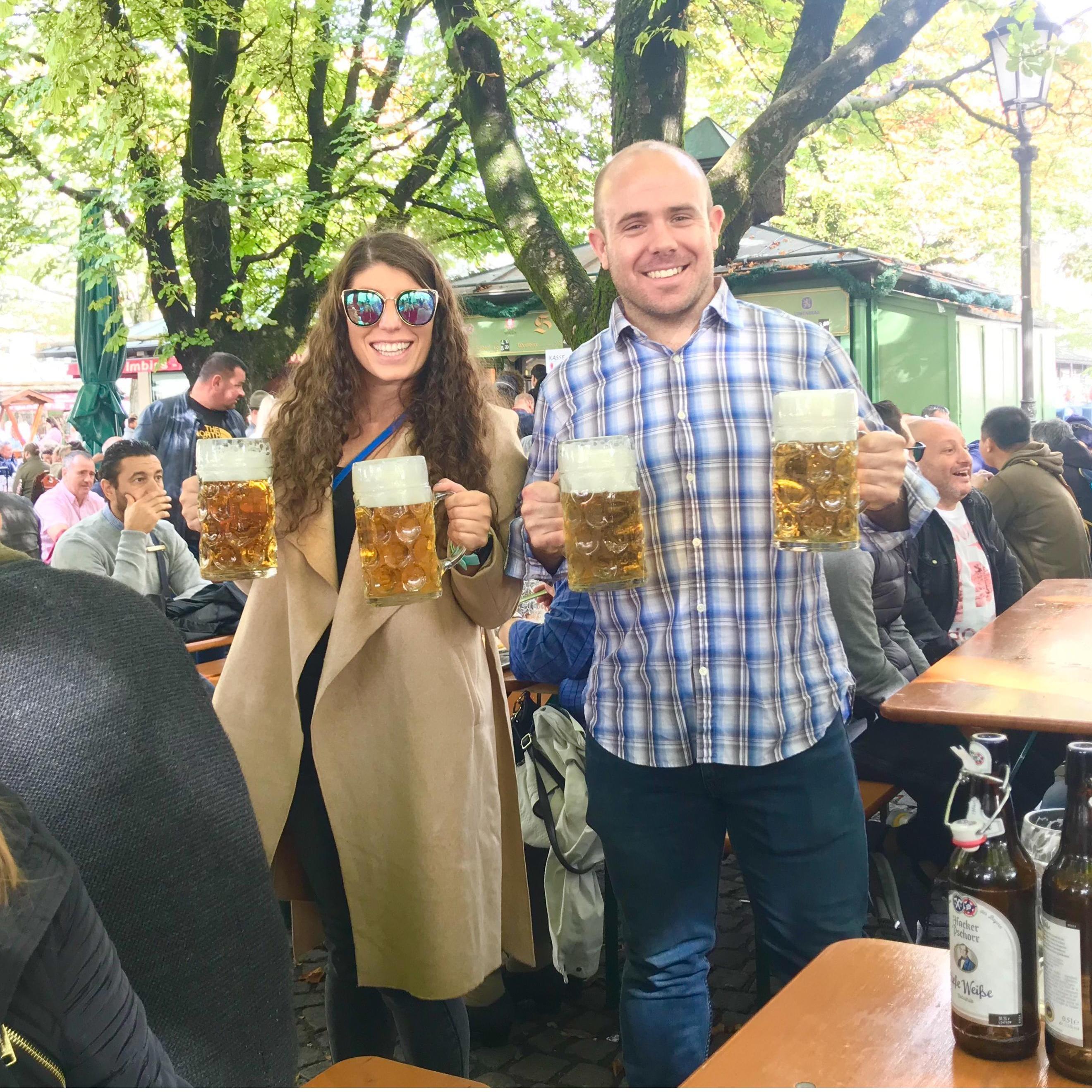 2019: In Munich for our Oktoberfest/Amsterdam trip!