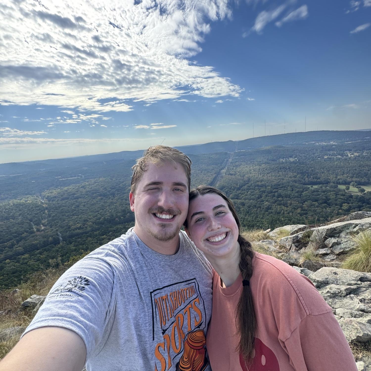 Hiked Pinnacle Mtn. Don’t recommend the “hard” side