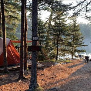 Camping in Acadia National Park
