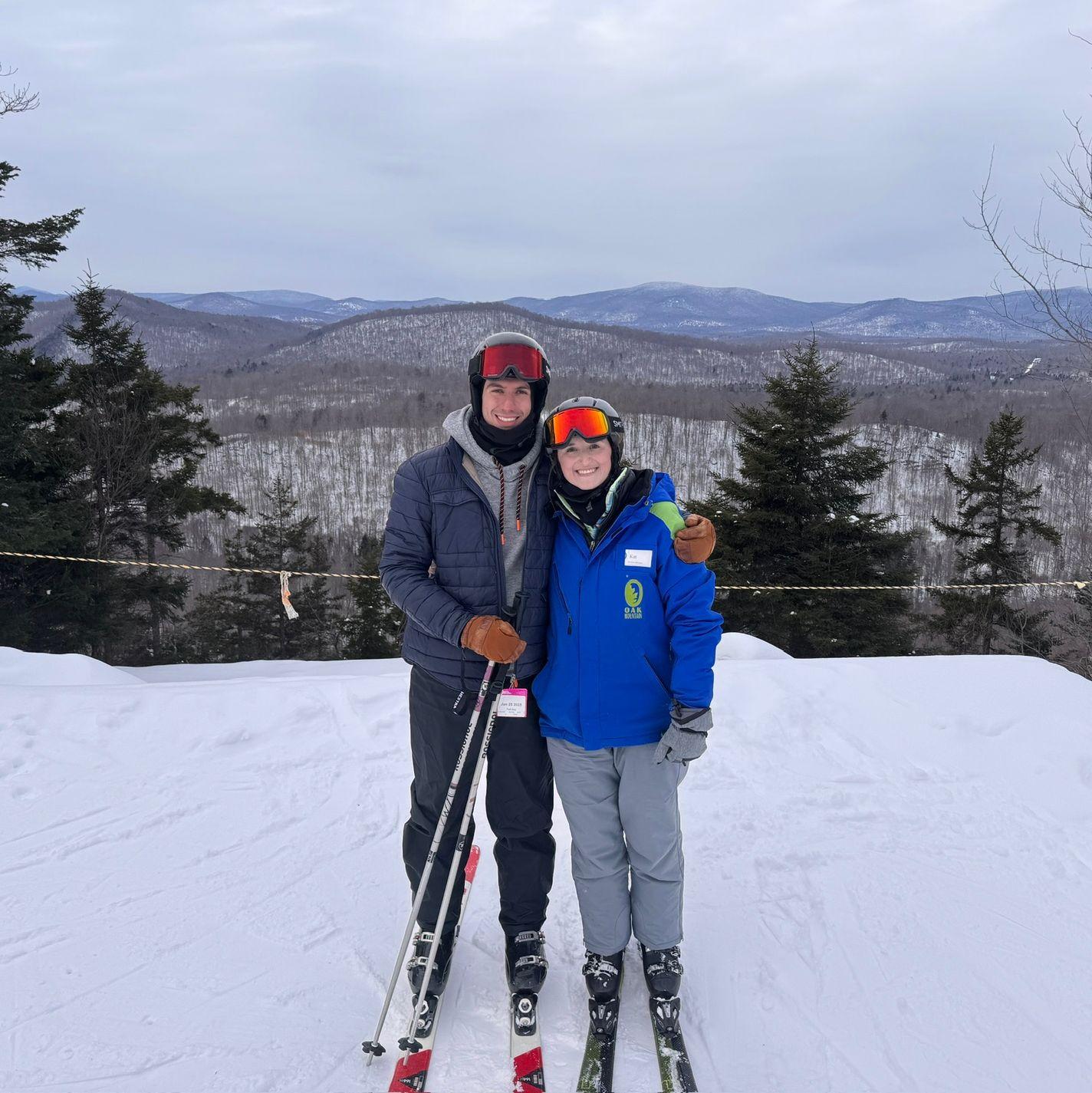 An average Saturday during the snowy months for Kaleigh & George.