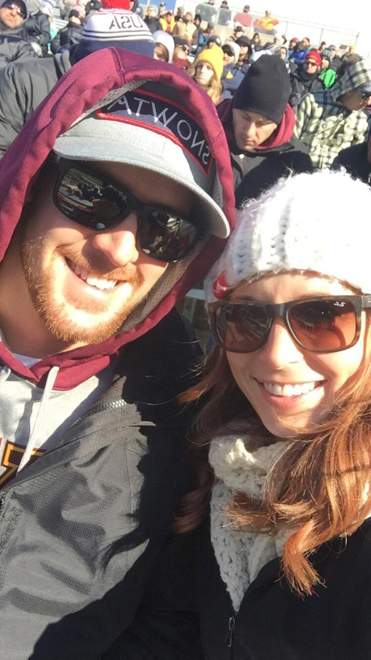 First Gopher Football Game 11.2015
