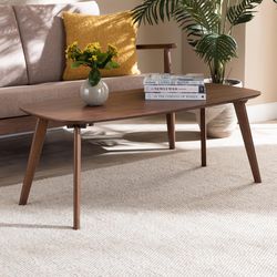 Baxton Studio, Dahlia Mid-Century Modern Finished Coffee Table | Zola