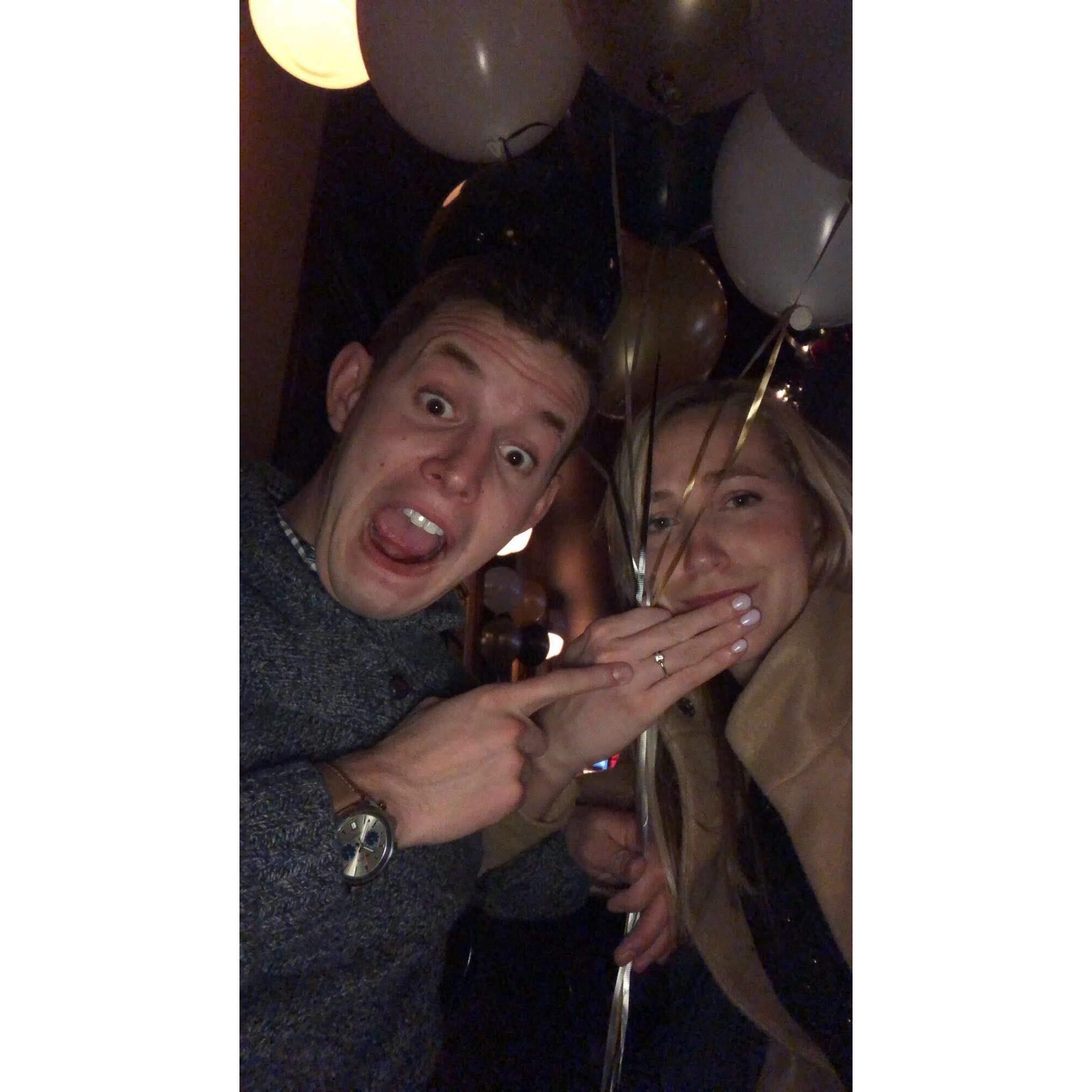engagement night!