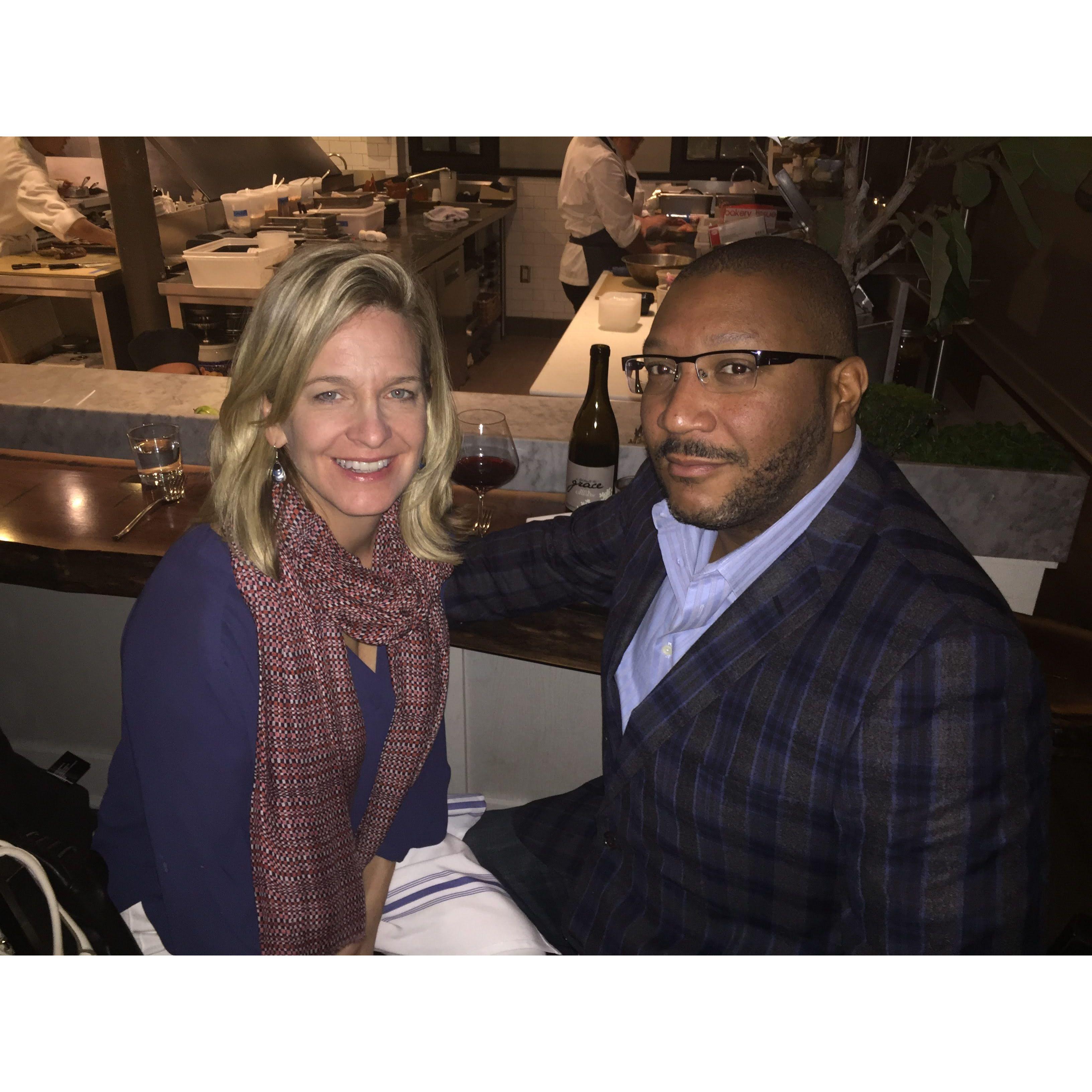 Jennifer's birthday at Spoon and Stable, Minneapolis, 2016.