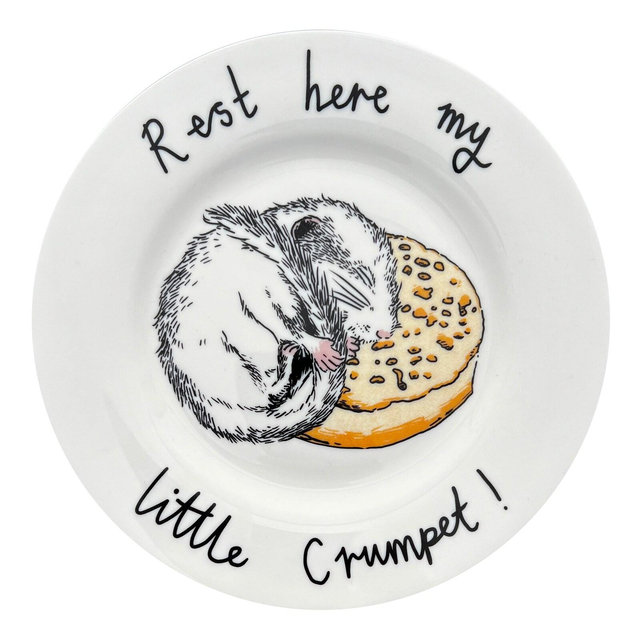 Rest here my little crumpet! Side Plate