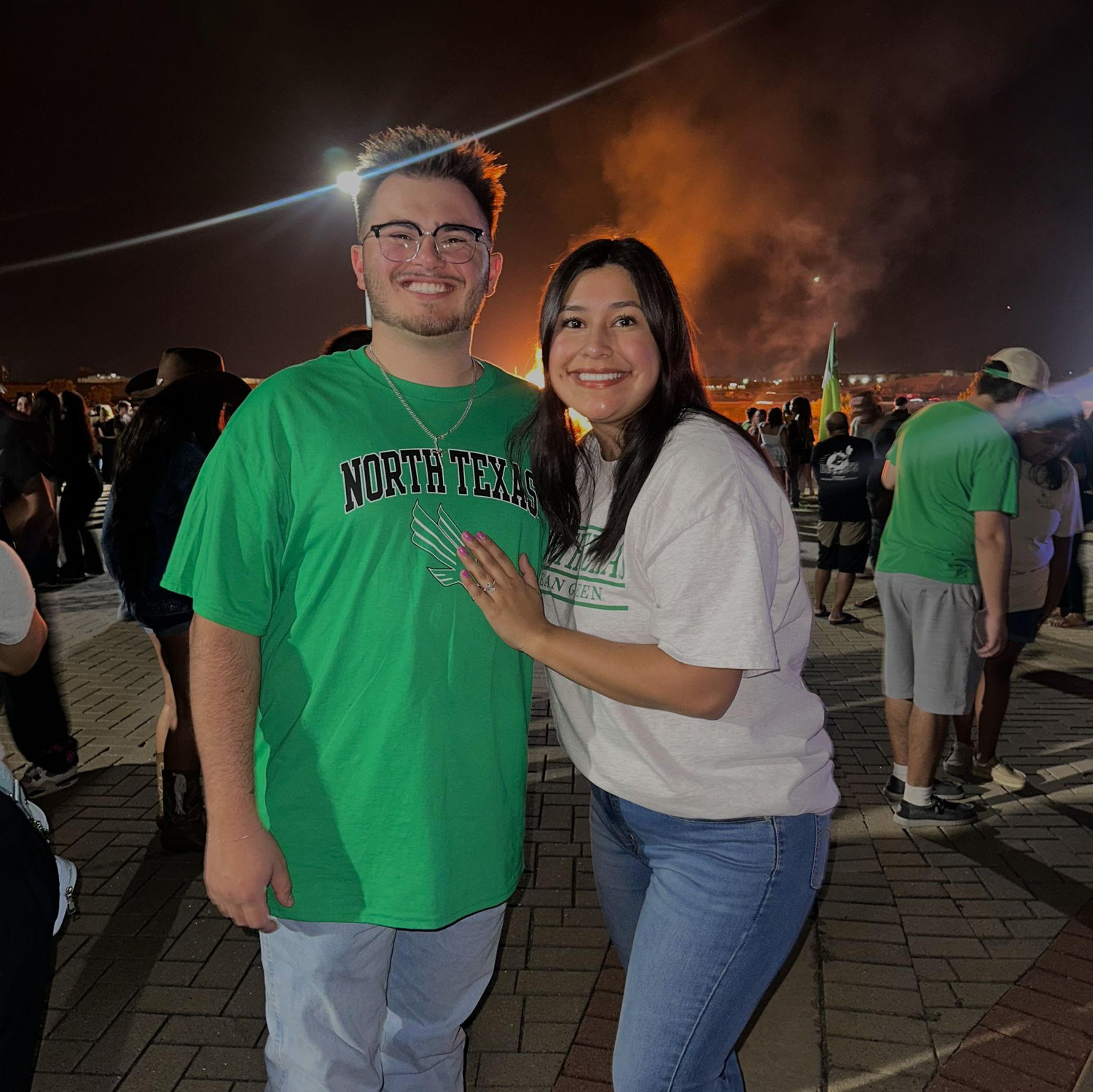 UNT Bonfire