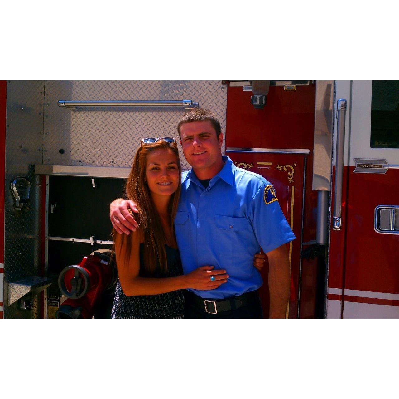 Steve's 1st Fire Graduation - May 2012
