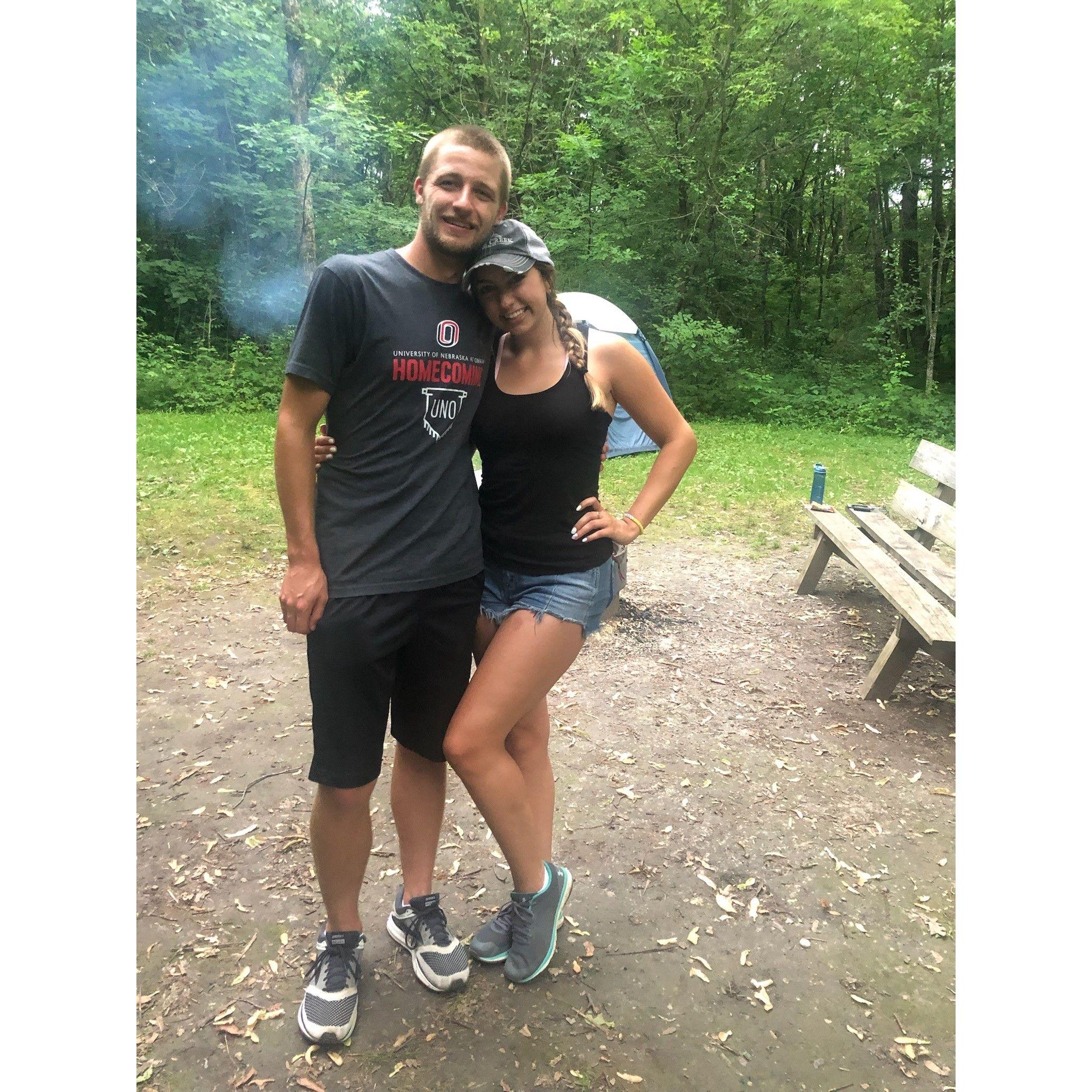 Camping trip with friends
