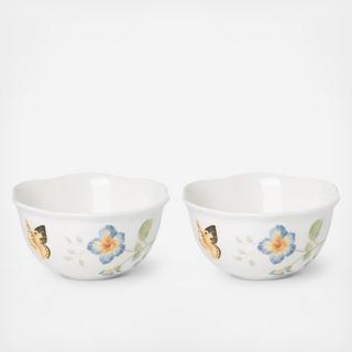 Butterfly Meadow Dessert Bowl, Set of 2 by Macy's