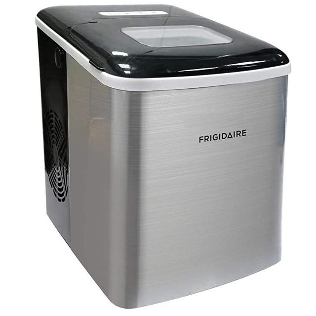 Frigidaire EFIC123-SS Counter Top Maker, Produces 26 pounds Ice per Day, Stainless Steel