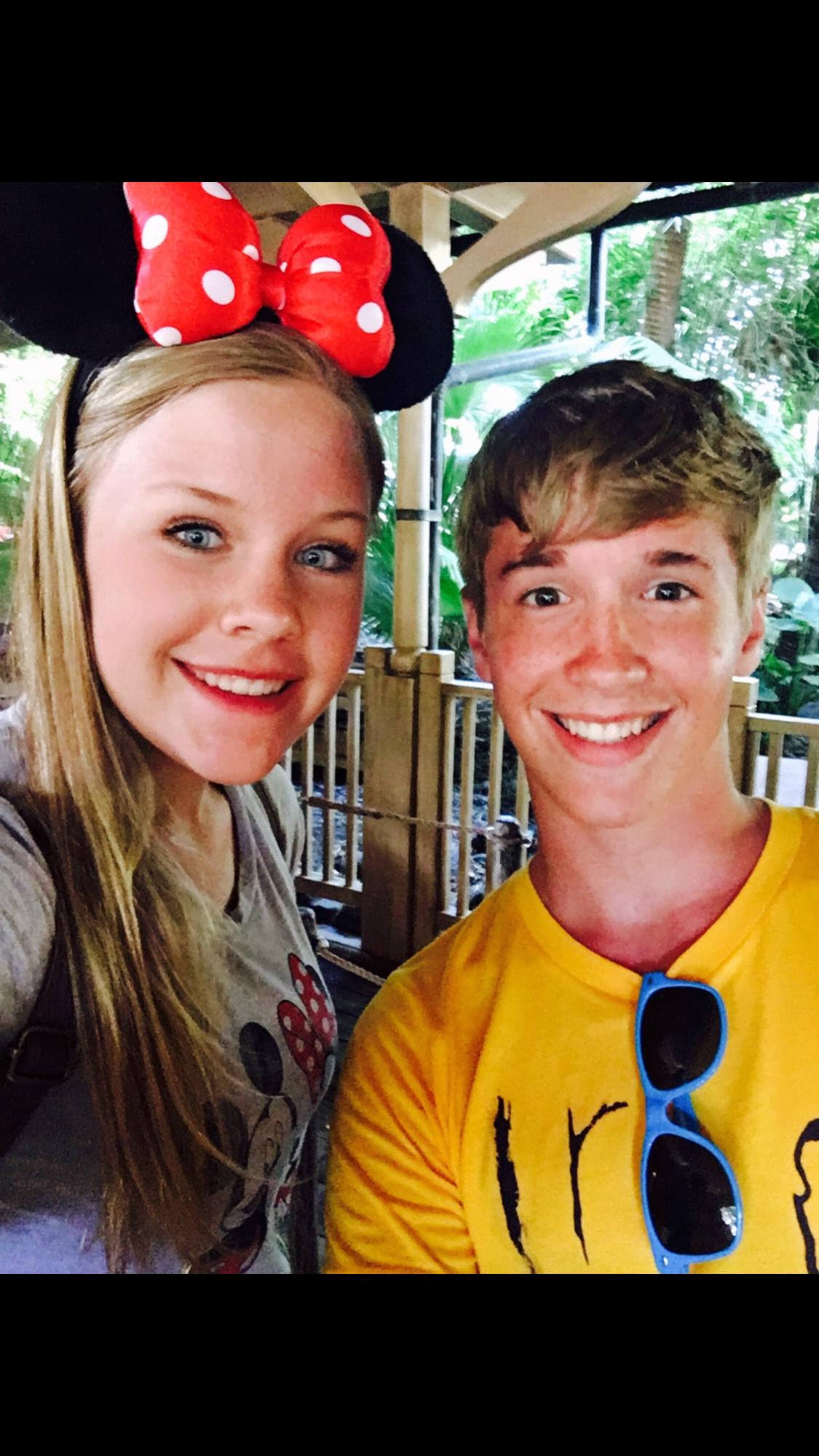 Our first selfie💕
