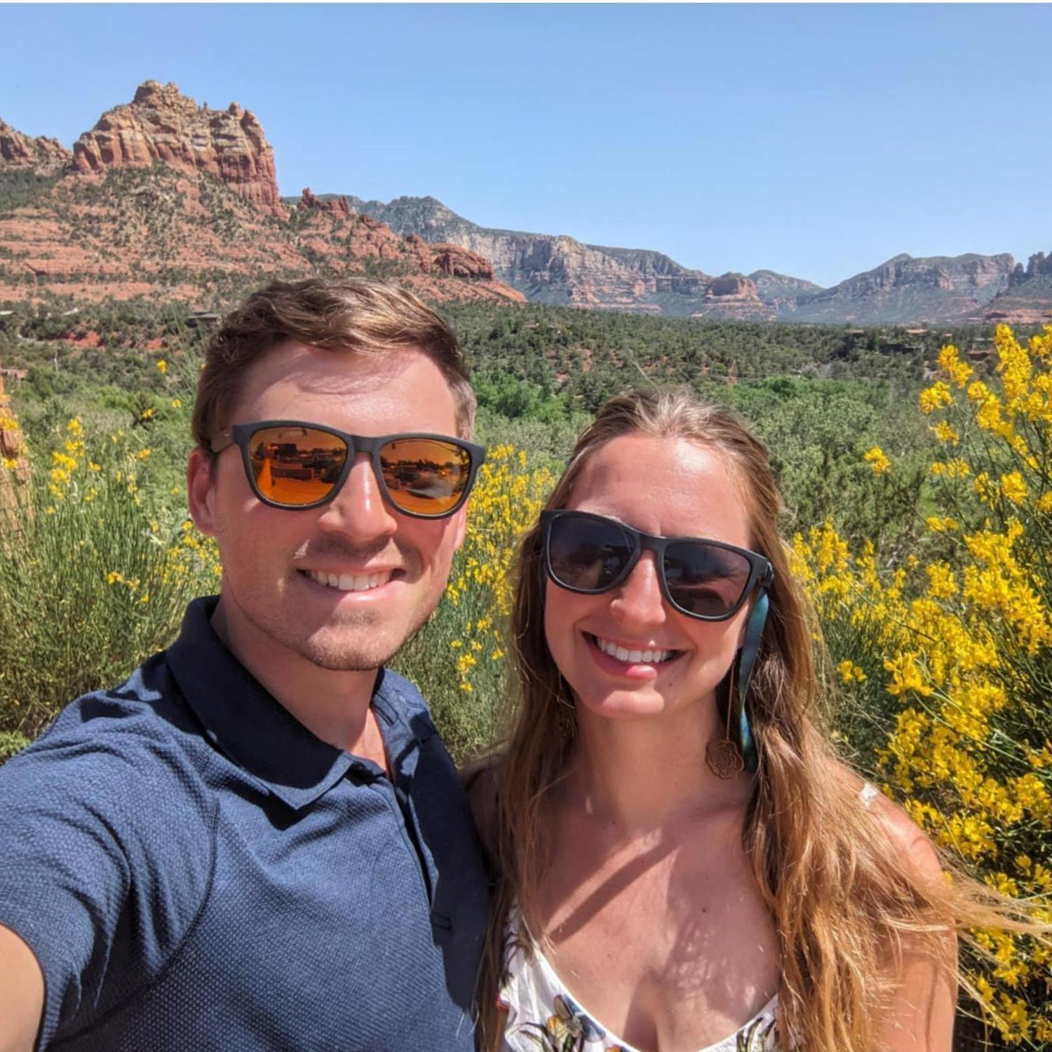 Jeremy's birthday trip after Kaylyn broke her foot mountain biking