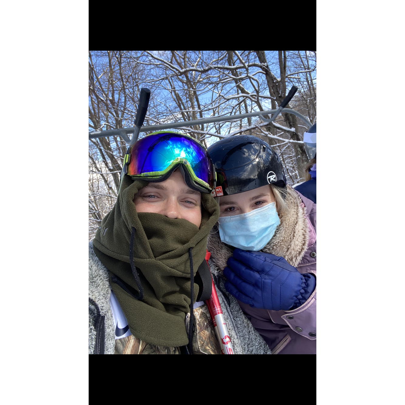 He took me snowboarding for the first time. It ended with me having a concussion and whiplash.