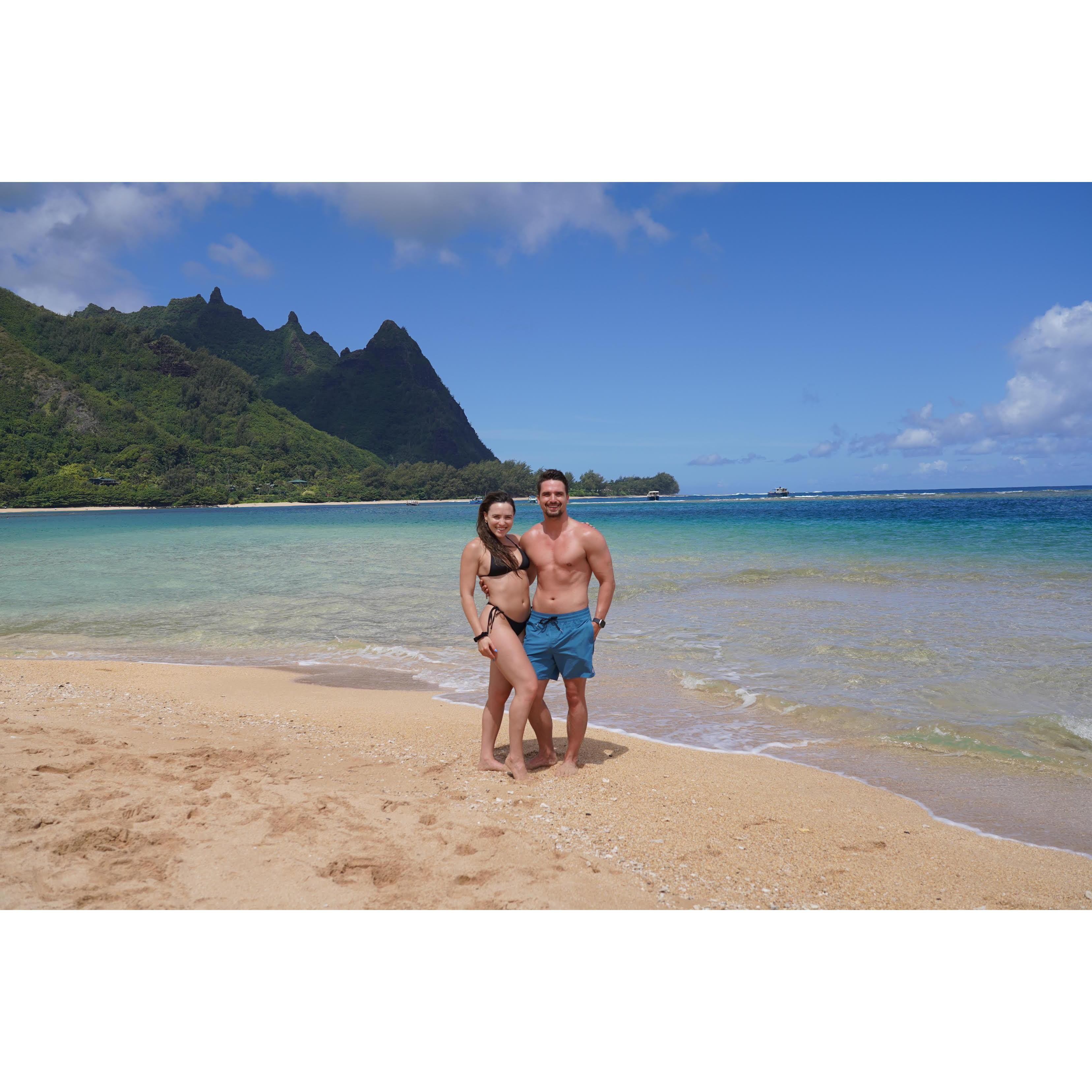 Our fourth time in Kauai together. It is our favorite place, can you tell? - Hawaii - May 2023.