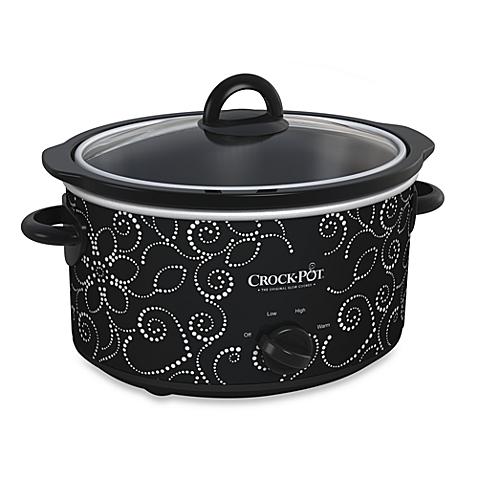 Crock-Pot® 4-Quart Manual Slow Cooker in Pattern Finish