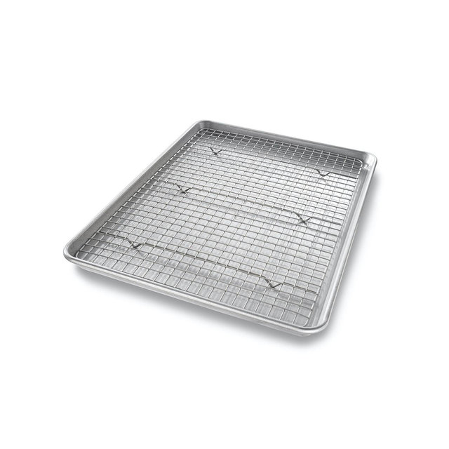 USA Pan Half Sheet with Baking Rack Set