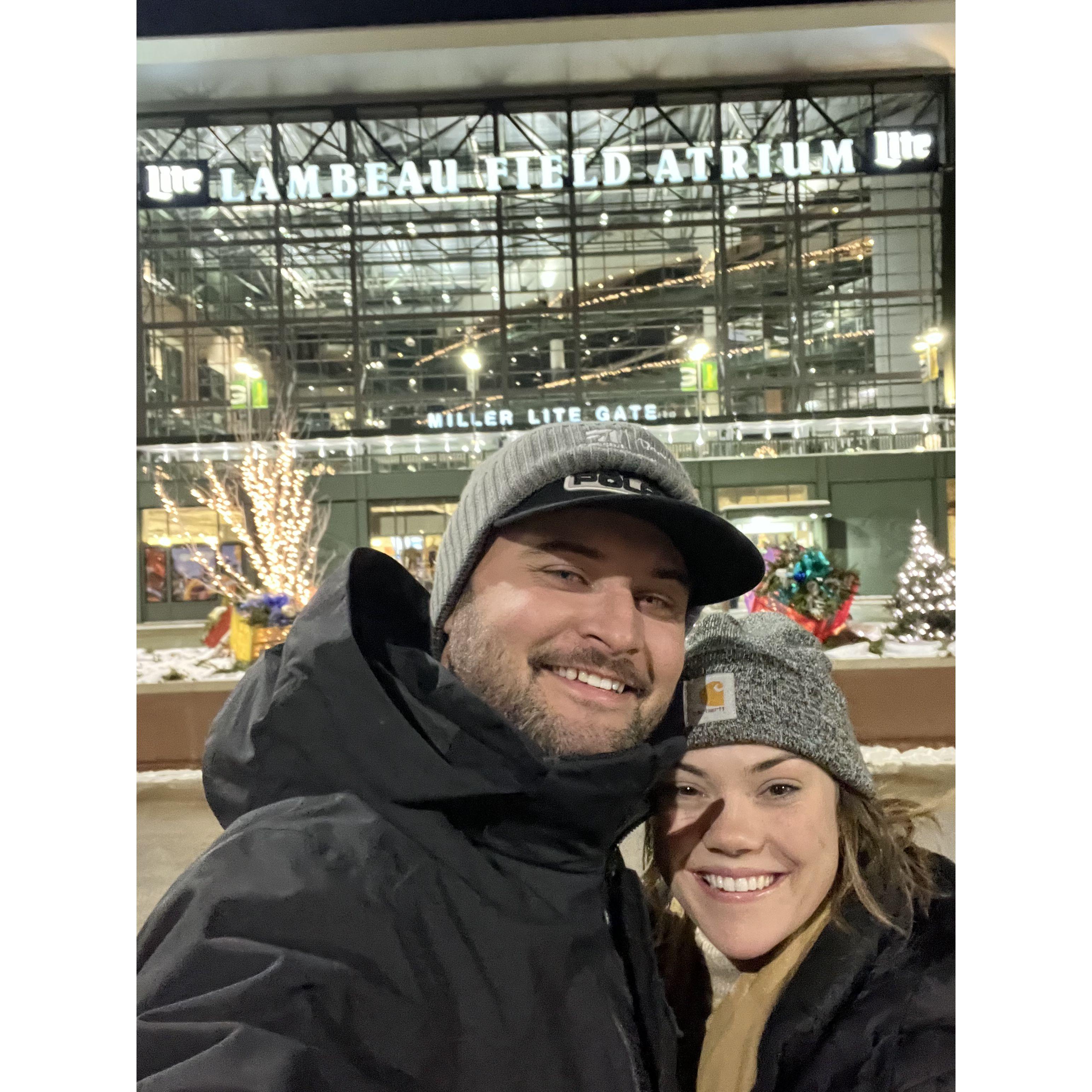 First time Maria visited Wisconsin!