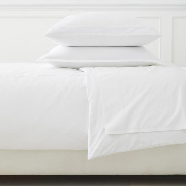 Beach Club Border Duvet Cover - White