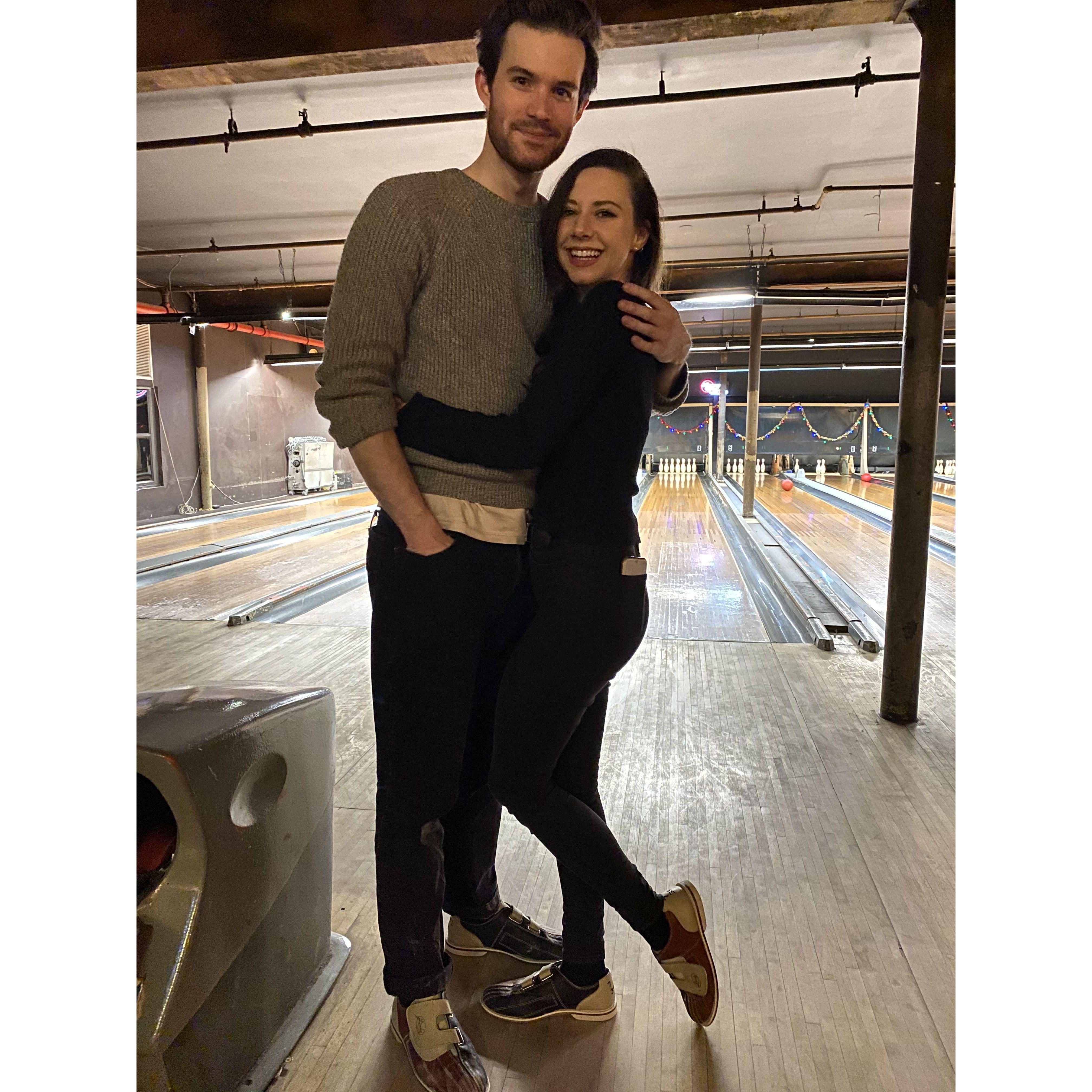 New Year's Eve bowling!