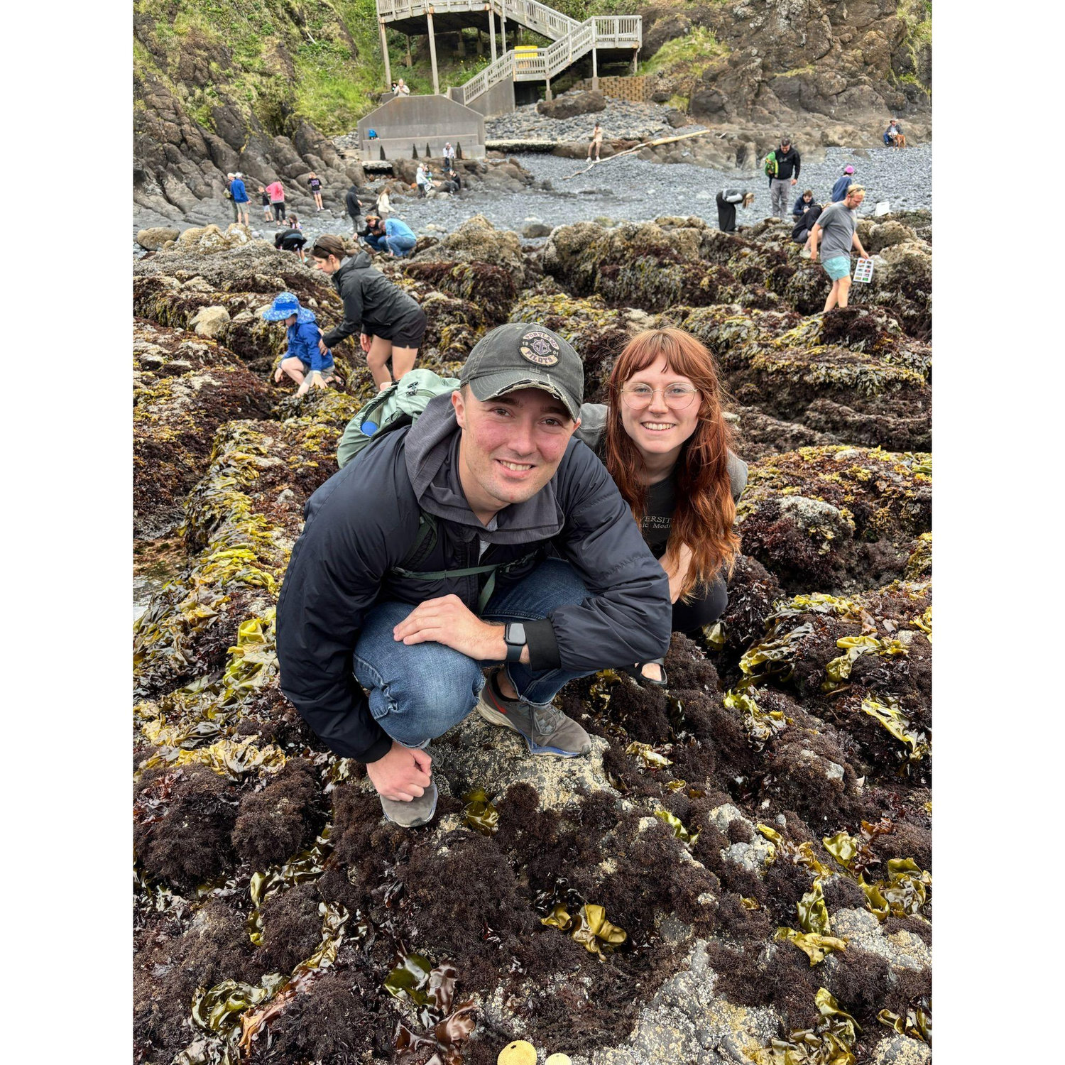 Cobble Beach in Newport, OR