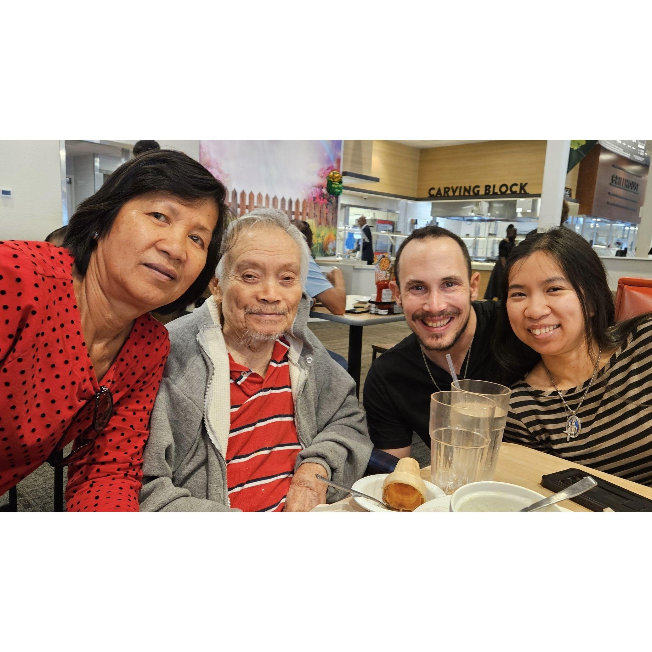 Blessy's Dad's birthday