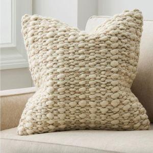 Chunky Paddle Woven Pillow Cover | West Elm