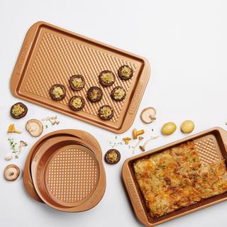 Colorvive Nonstick 4-Piece Bakeware Set