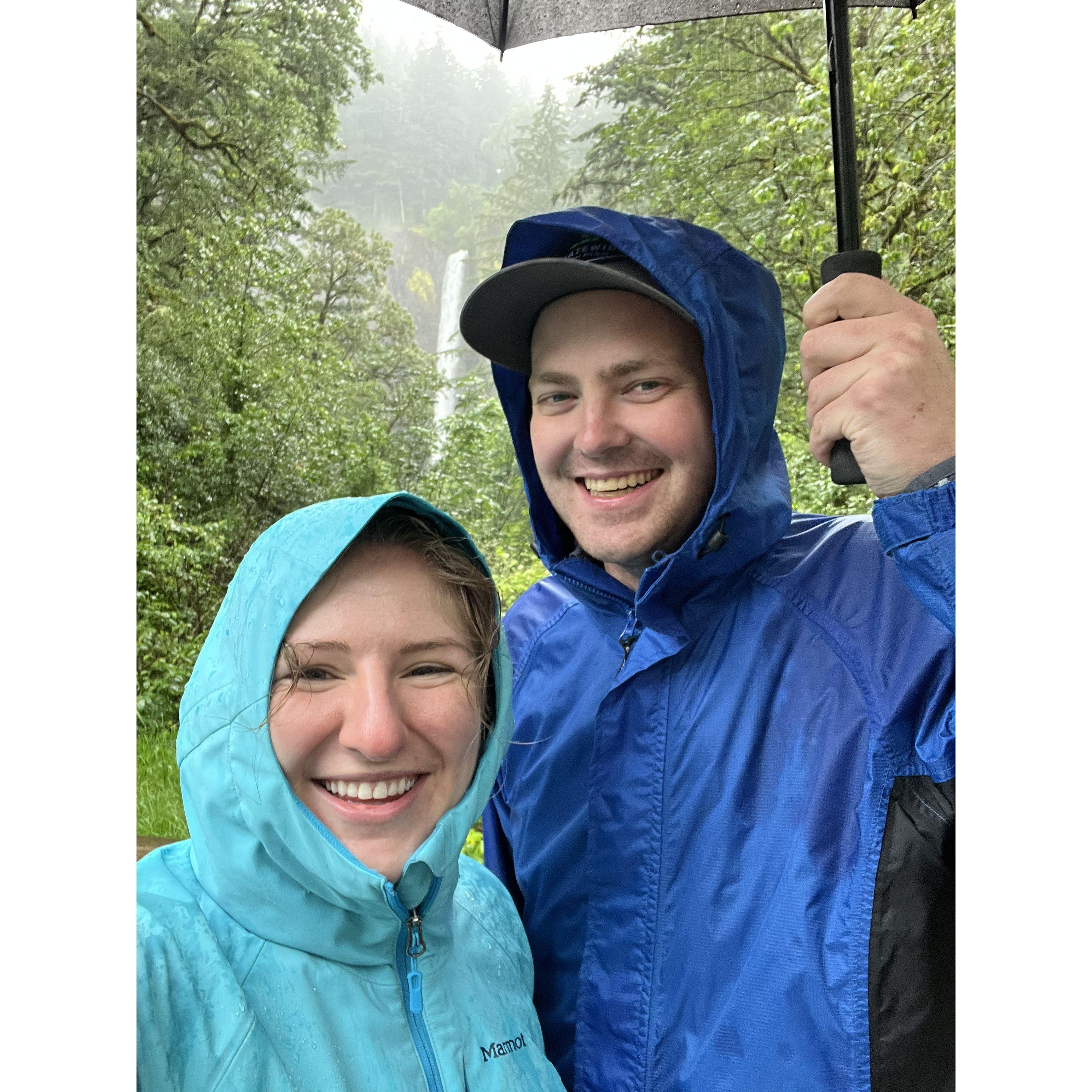 Oregon road trip was a true test of our relationship. Setting up and taking down in the rain is not for the faint of heart. But we had the best time and saw so many beautiful waterfalls!