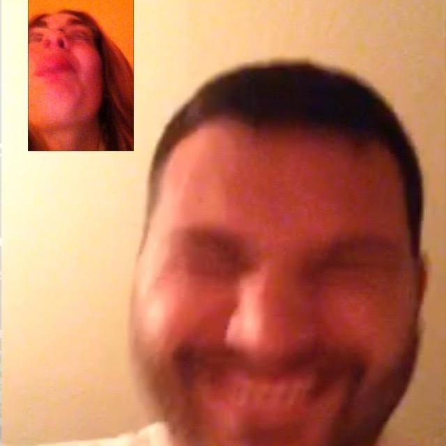 A glimpse into FaceTime conversations when Dana was in Boston for grad school and James was studying/working in Hartford.