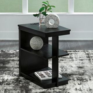 Winbardi Charging Ports Chairside End Table