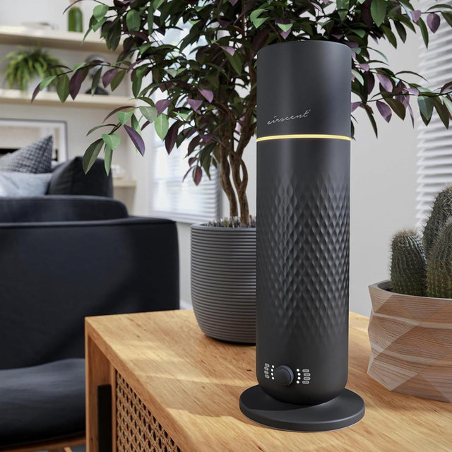 The AirScent Waterless Diffuser - Cold Air Scent Diffuser Oil Machine for Homes, Offices, Hotels and Spas - Aromatherapy Diffuser for Aesthetic Scenting - Black - 4.05 Oz - Fragrance Not Included