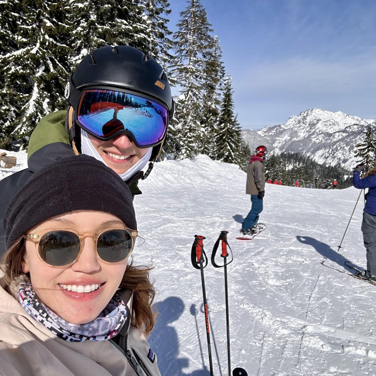 Gone skiing!