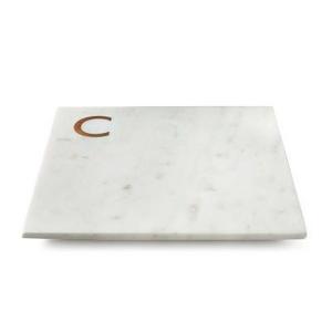 White Marble Monogram Boards, C