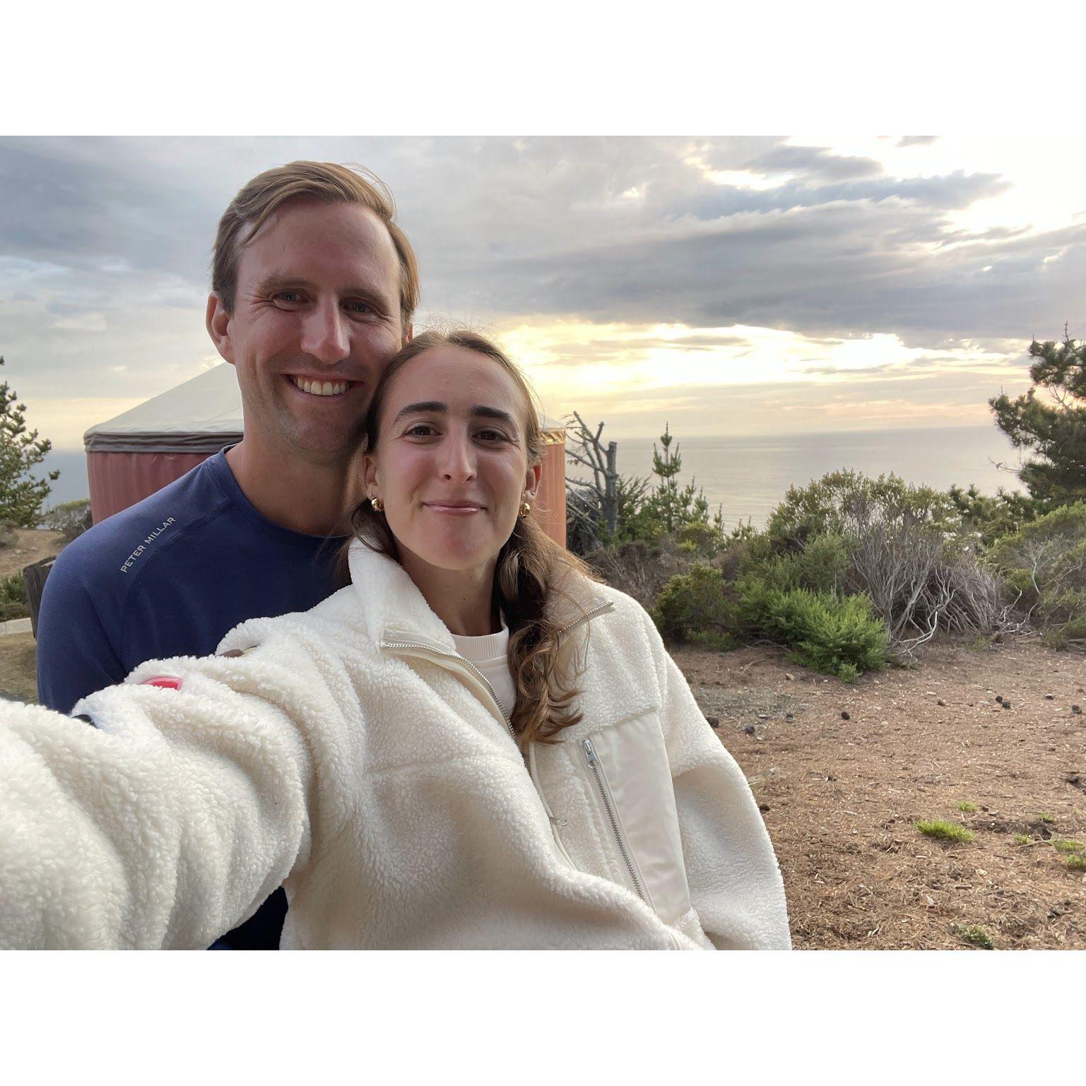 In Big Sur glamping