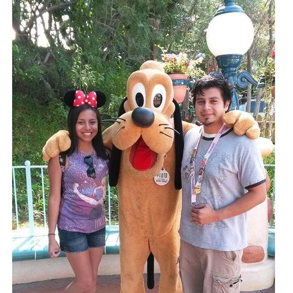 Disneyland 2015, of course we had to attend Disneyland that year and take a picture with Ivan's favorite character.