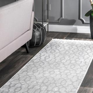 Vintage Trellis Josie Fringe Runner