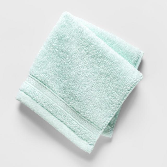 Soft Solid Washcloth Mint Green - Opalhouse™