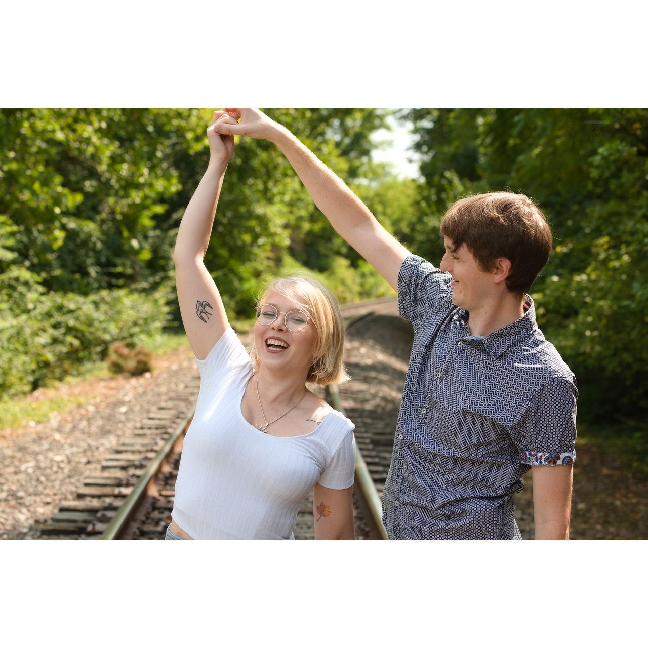 One thing I love about Nate is that he'll always dance with me.