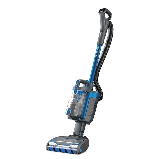 Shark ICZ362H Vertex Pro Powered Lift-Away Cordless Vacuum with IQ Display, DuoClean PowerFins, Includes Crevice Tool, Pet Multi-Tool & Anti-Allergen Dusting Brush, 60min Runtime, Electric Blue