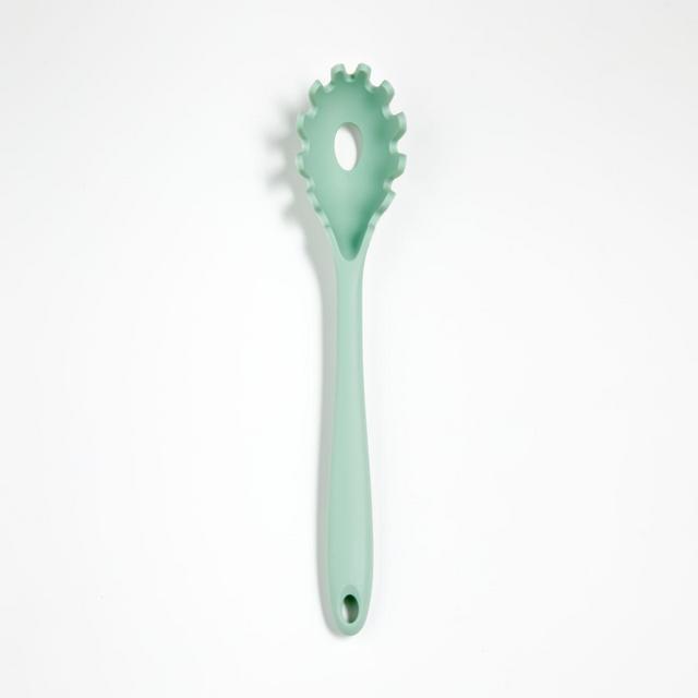 Eadie Dual-Sided Silicone Mint Pasta Spoon