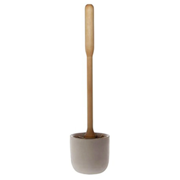 Toilet Brush with Concrete Holder