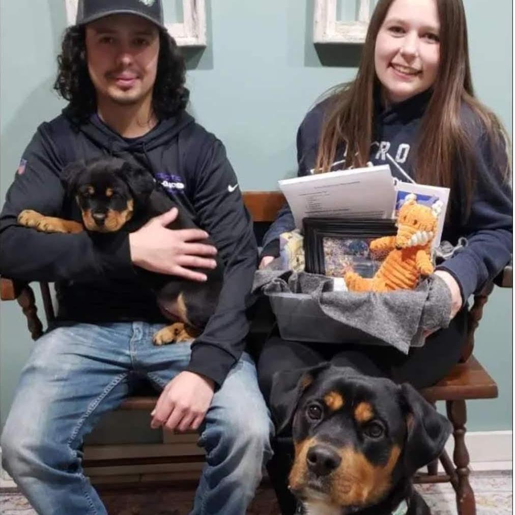 The day we brought home Mazikeen.