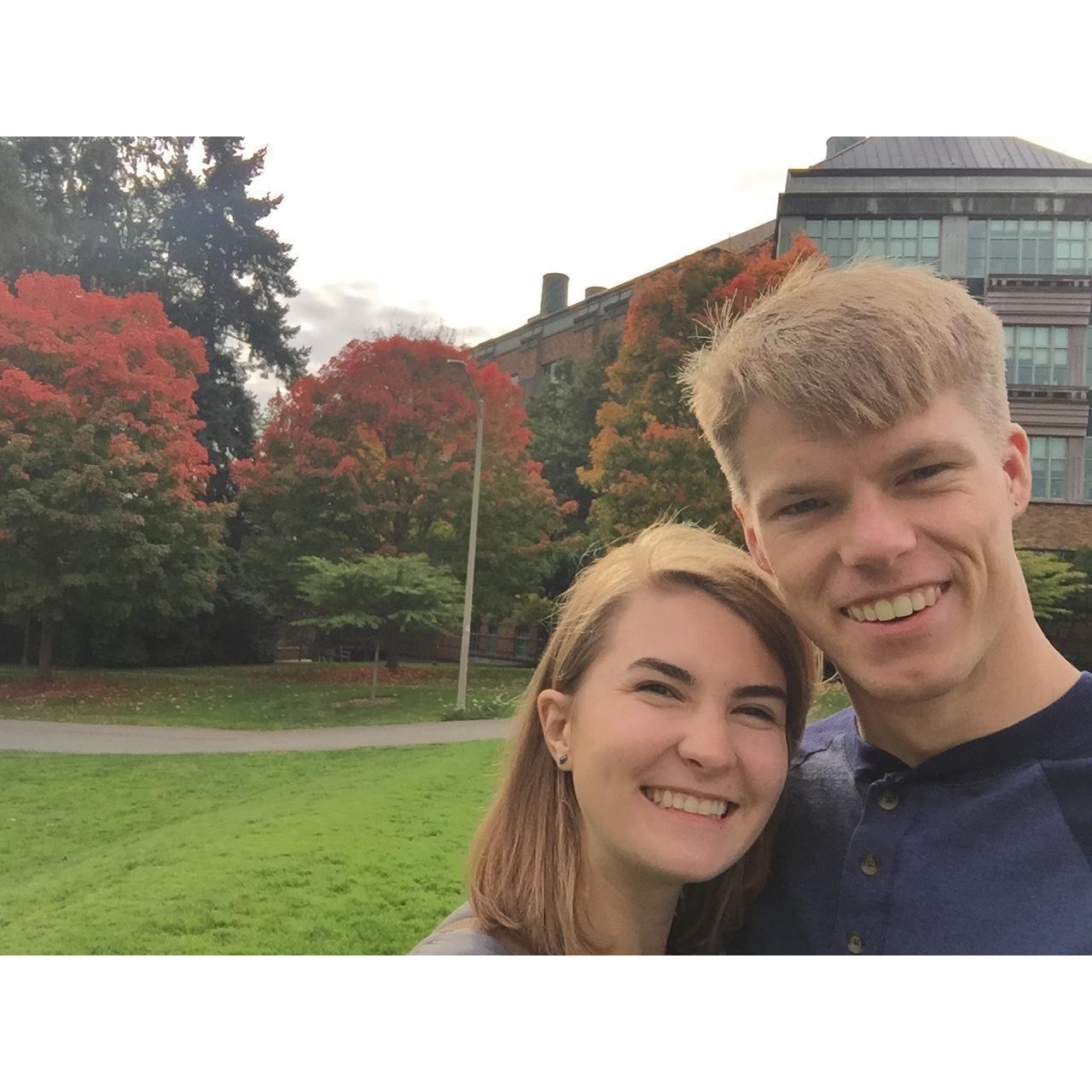 First time Josiah visited Whitney in Seattle